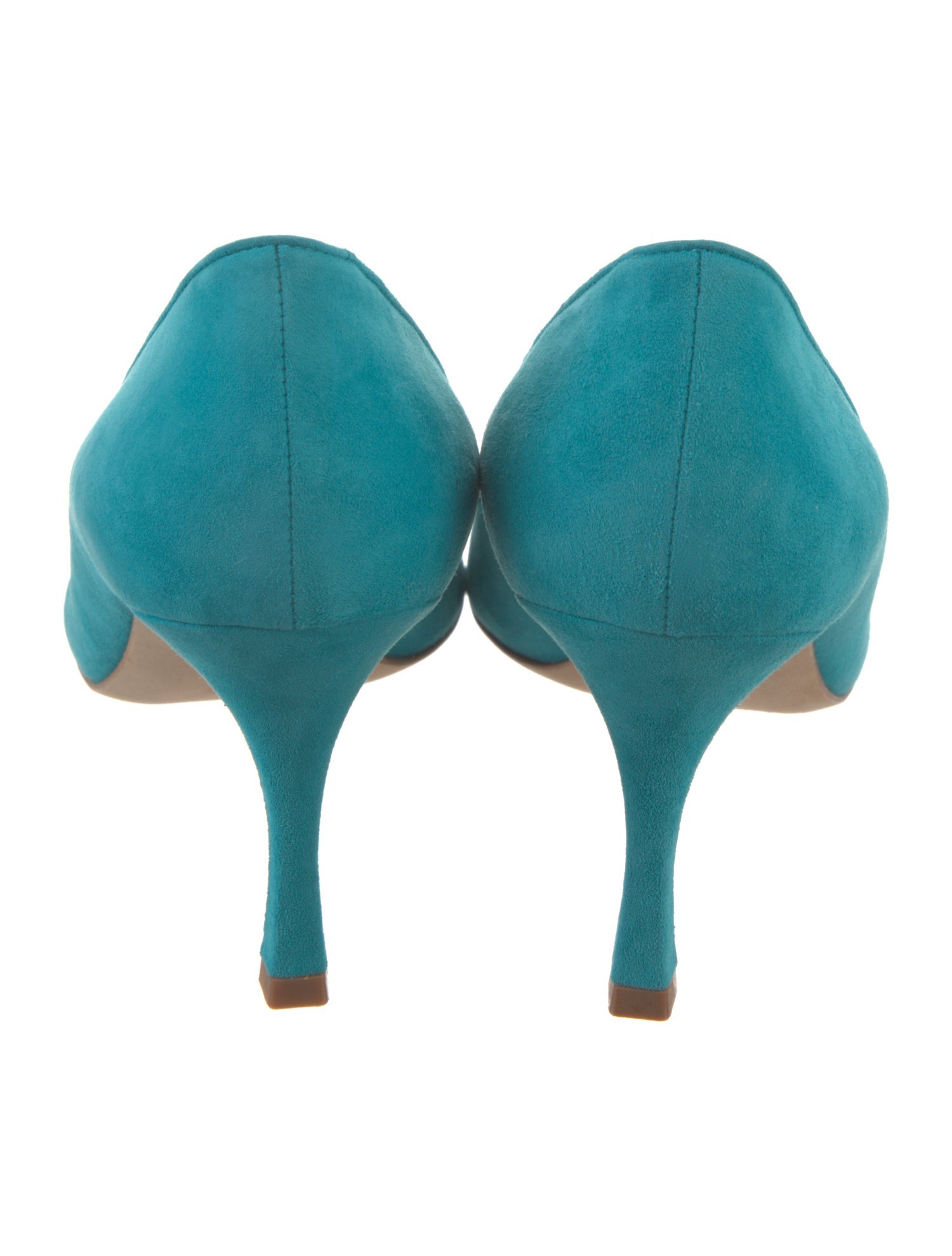 Manolo Blahnik Suede Pumps
